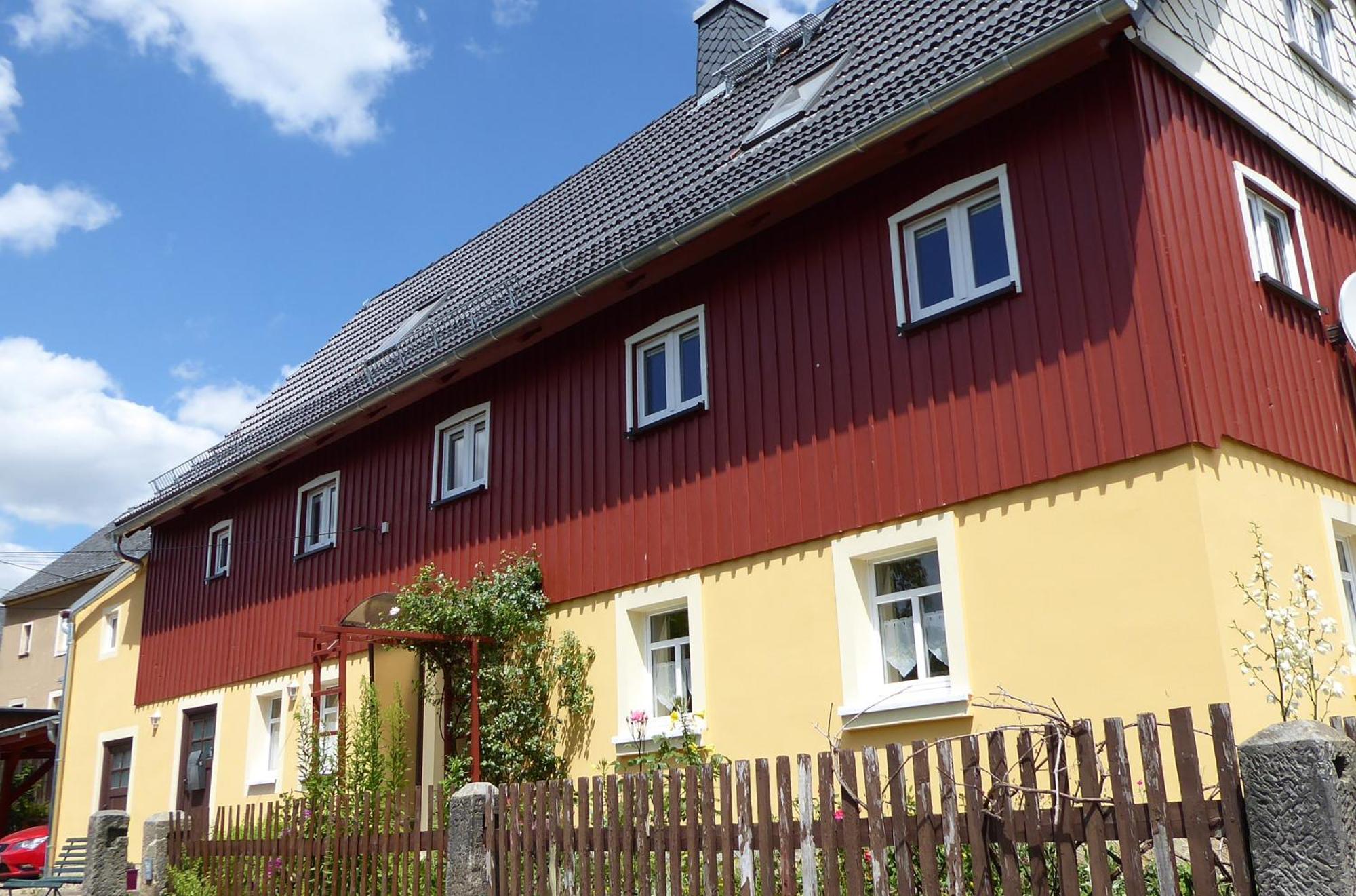 Fewo Dorn Eg Haus Sandsteinliebe เซบนิทซ์ ภายนอก รูปภาพ